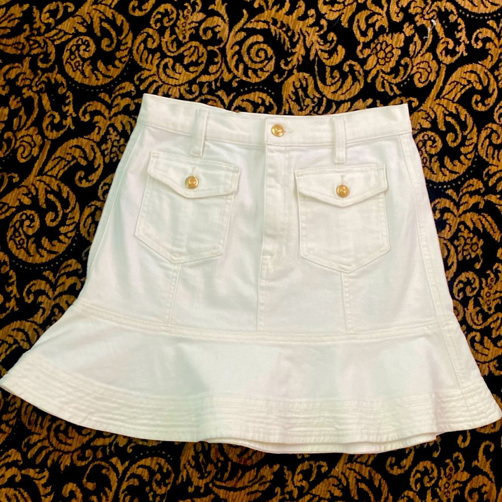 Seven7 denim skirt